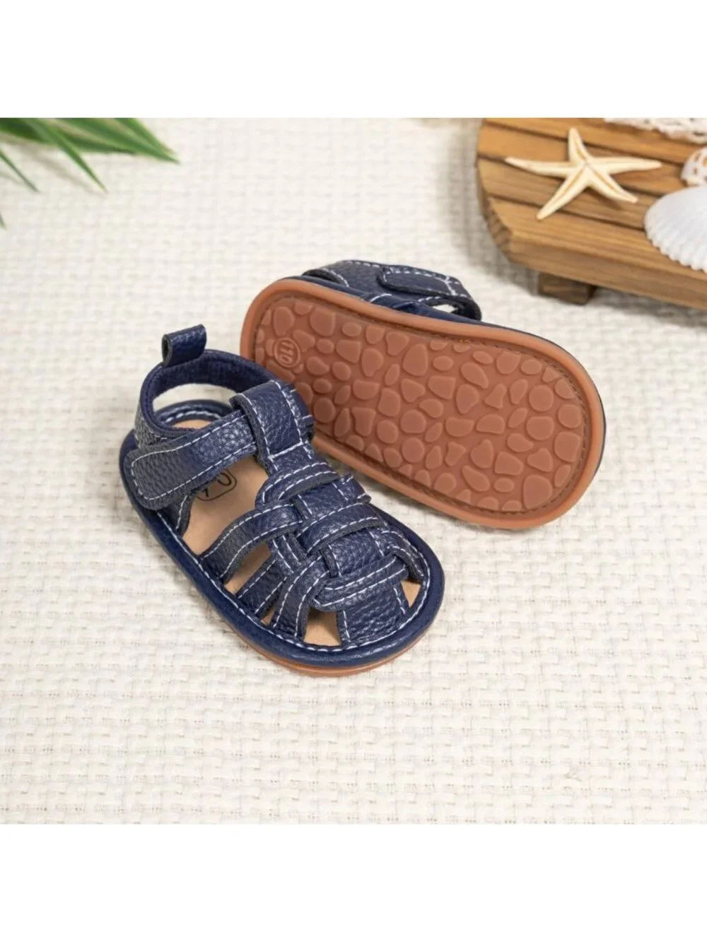 Infant Summer Beach Sandals for Boys & Girls | Breathable, Anti-Slip Soft Sole